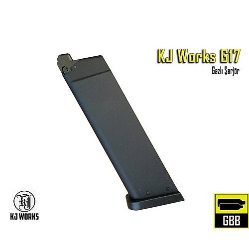 KJW G17 KP17 GBB Magazine �arj�r