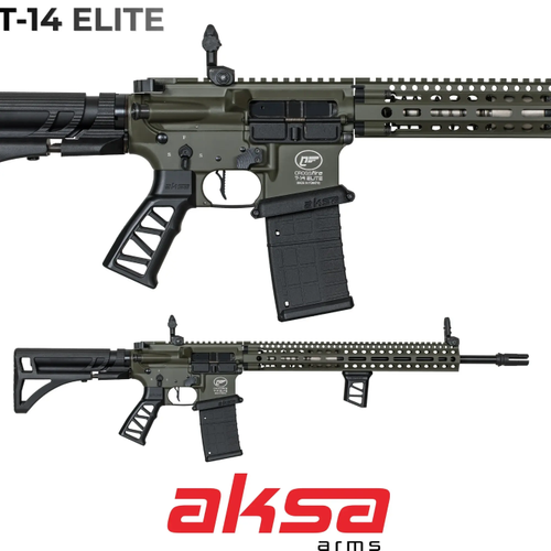 Aksa Crossfire T-14 Elite OD Green 15