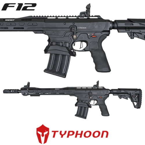 Typhoon F12 Pro Siyah �arj�rl� Otomatik Av T�fe�i