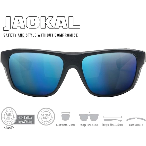 Vortex Jackal Balistik G�ne� G�zl��� - Blue/Smoke