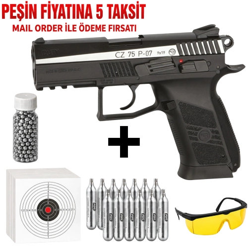 ASG CZ 75 P07 Duty Blowback Dual Tone Haval� Tabanca 16533