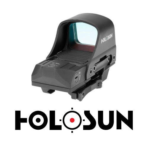 Holosun HS510C-GR Solar Multi-Reticle Open Reflex Sight (2 MOA & 65 MOA Circle)