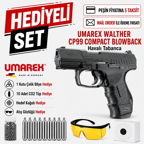 Umarex Walther CP99 Compact Blowback Haval� Tabanca