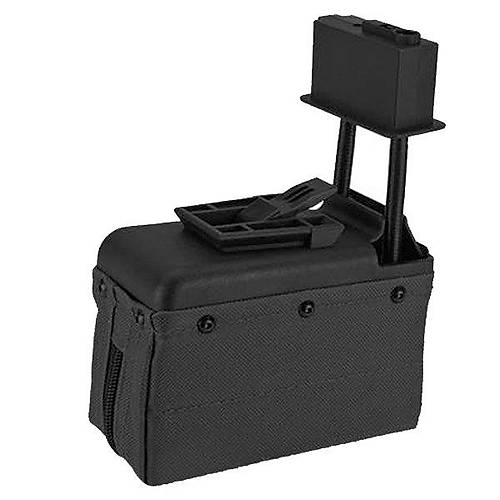 AK 1500BB Airsoft M249 AEG T�fek Box �arj�r - S�YAH
