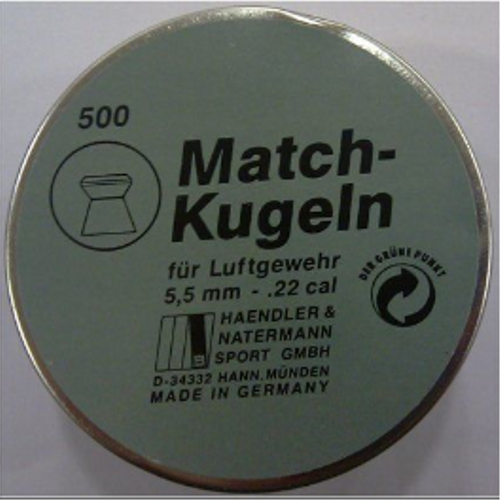 H&N MATCH KUGELN 5.5 CAL HAVALI SAMA