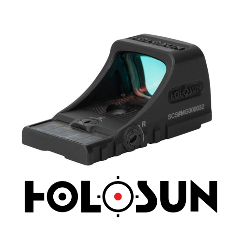 Holosun SCS MOS Solar �arjl� Multi-Reticle Green Dot (2 MOA & 32 MOA Circle)