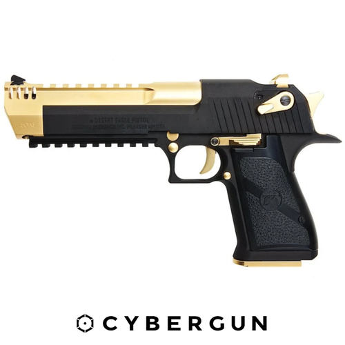 Cybergun Desert Eagle .50AE L6 Gold Black Airsoft Tabanca (6mm)