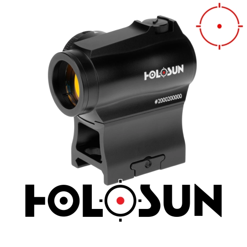 Holosun HS503R Multi-Reticle Red Dot (2 MOA & 65 MOA Circle)
