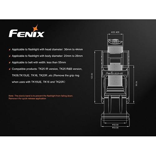 Fenix ALC-01 Fener Kemer Klipsi