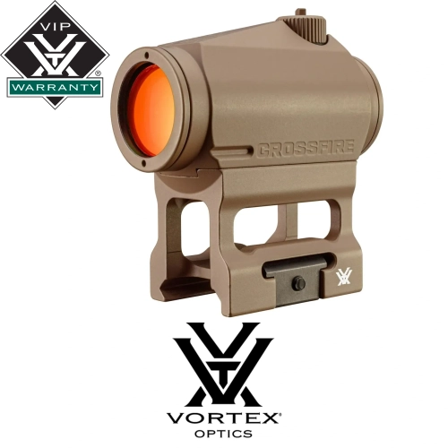 Vortex Crossfire Tan FDE 2 MOA Red Dot