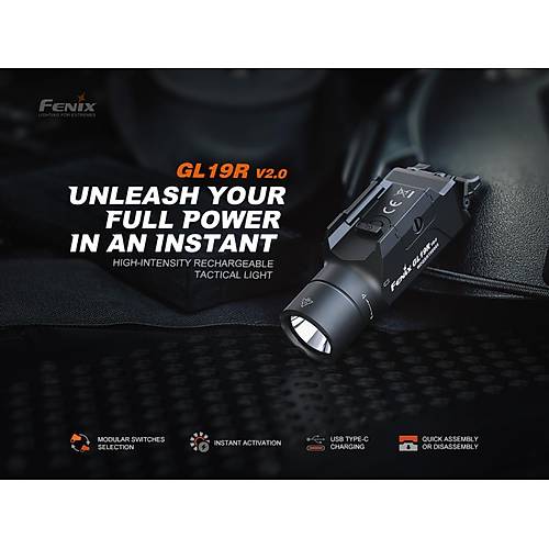 Fenix GL19R v2.0 arjl Taktik Silah Feneri