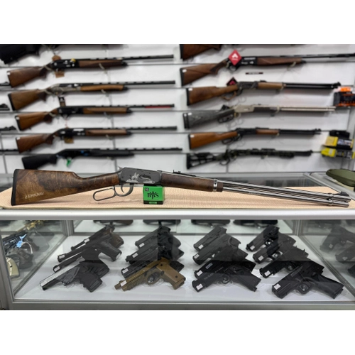 Hani� 36 Cal Special Engraved Silver Lever Action Av T�fe�i