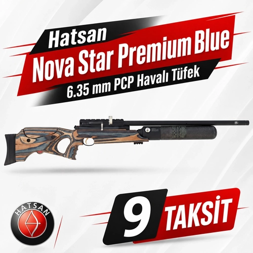 Hatsan Nova Star Premium Blue 6.35 mm PCP Haval� T�fek
