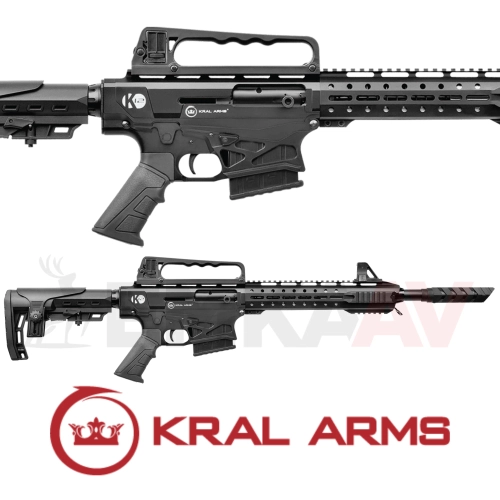 Kral Arms K12 Siyah �arj�rl� Av T�fe�i