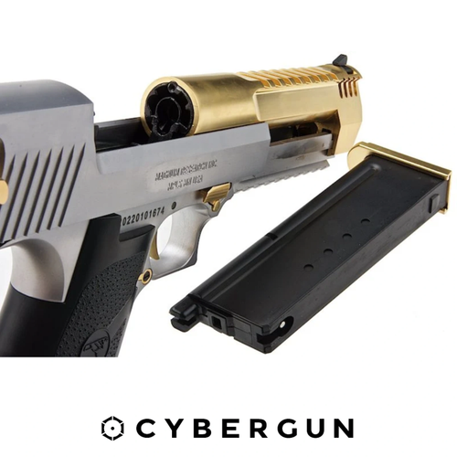 Cybergun Desert Eagle .50AE L6 Gold Silver Airsoft Tabanca (6mm)