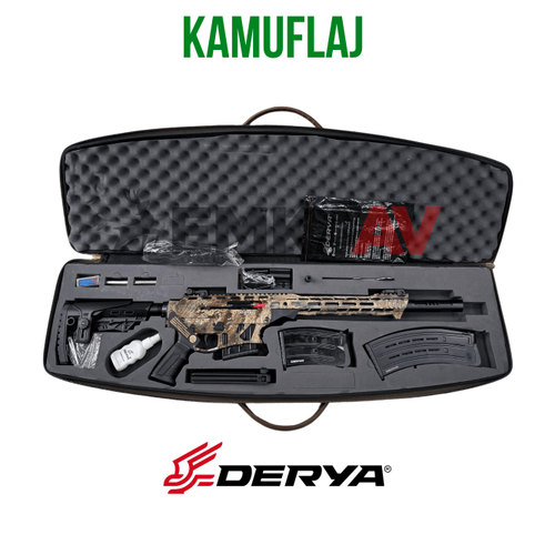 Derya MK-20 Kamuflaj Strike 20 Kalibre �arj�rl� Av T�fe�i