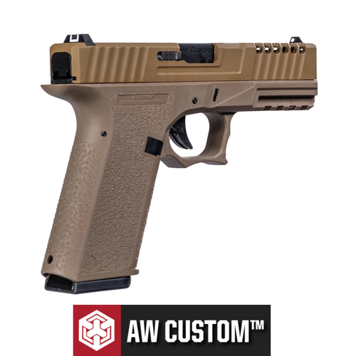 AW Custom Glock 17 Zev Tan Blowback Airsoft Tabanca (6mm)
