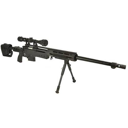 WELL Sniper 4411D BLACK Dürbün + Bipod
