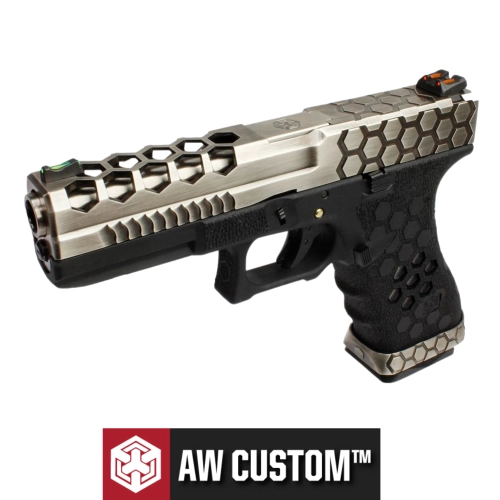 AW Custom Glock 17 HEX-CUT G�m�� Airsoft Tabanca (6mm)