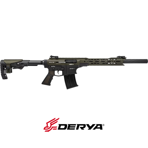Derya MK-12 AS-103S Ye�il Siyah �arj�rl� Av T�fe�i