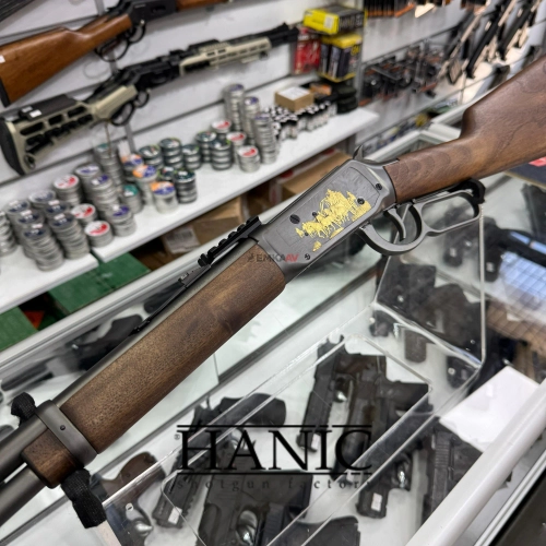 Hani� 36 Cal Special Engraved Gold F�me Lever Action Av T�fe�i