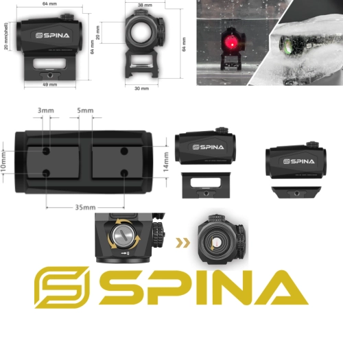 Spina AWL 20 Siyah Reddot Ni�angah (RD085)