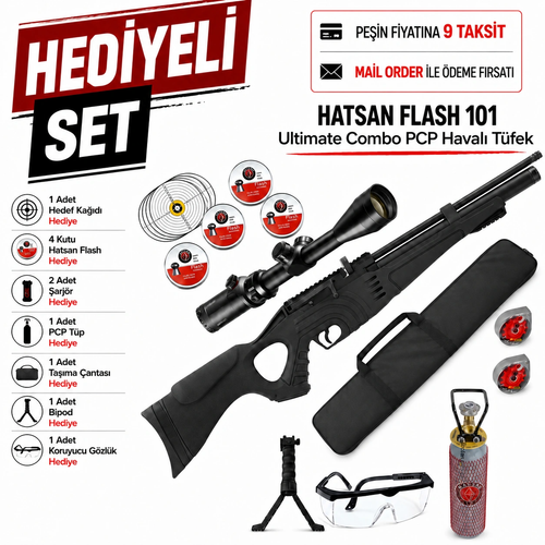Hatsan Flash 101 Ultimate Combo PCP Haval� T�fek