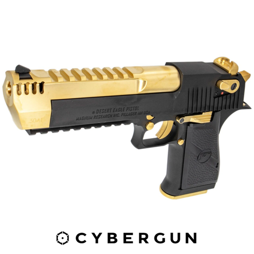 Cybergun Desert Eagle .50AE L6 Gold Black Airsoft Tabanca (6mm)