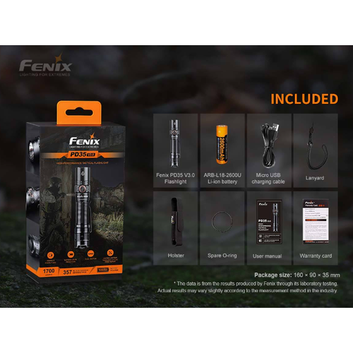 FENX PD35 V3.0 EL FENER 1700 LMEN
