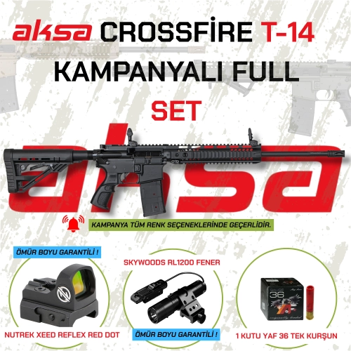 Aksa Crossfire T-14 36 Kalibre Kampanyal� Full Set