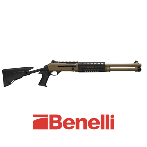 Benelli M4 T Pro Brown Teleskopik Av Tfei