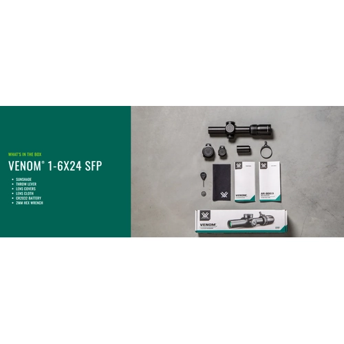 Vortex Venom 1-6x24 SFP AR-BDC3 T�fek D�rb�n� (MOA)