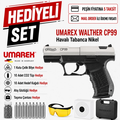 Umarex Walther CP99 Haval� Tabanca Nikel
