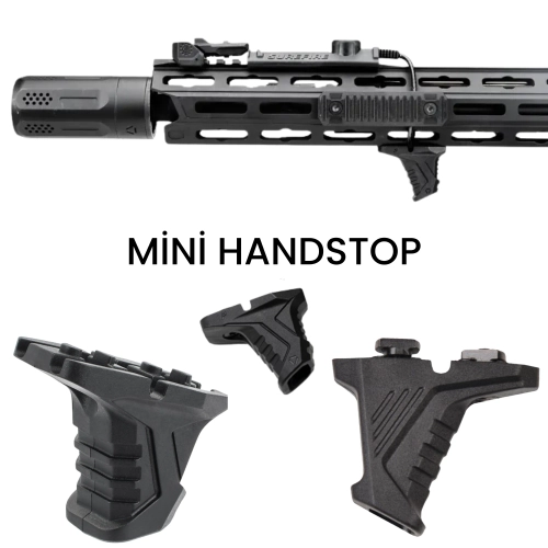 Mini Handstop � M-LOK Uyumlu | 5x4 cm