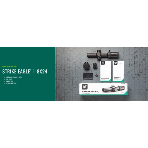 Vortex Strike Eagle 1-8x24 SFP AR-BDC3 T�fek D�rb�n� (MOA)