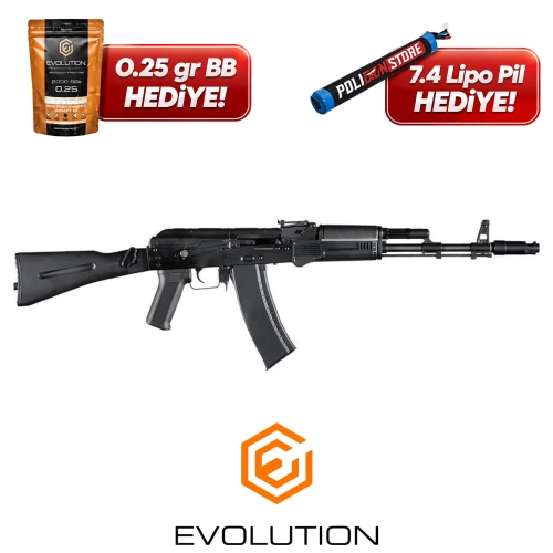 Evolution E-74 Tanker Airsoft T�fe�i + 7.4v LiPo Pil