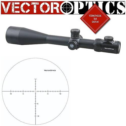 Vector Optics MINOTAUR GEN2 12-60x60 MFL SFP Tüfek Dürbünü SCOL-40