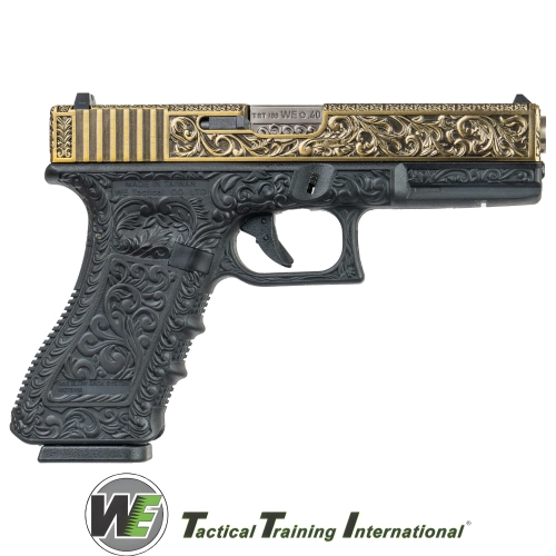 We Glock 17 Ivory Grav�rl� Airsoft Tabanca (6mm)