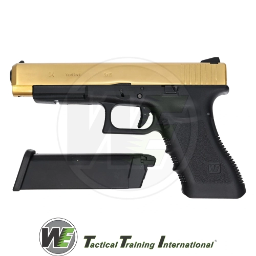 We Glock 34 Gen3 Titanium Gold Airsoft Tabanca (6mm)