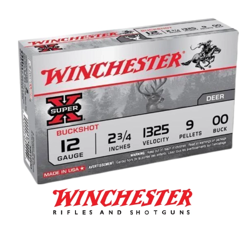 Winchester USA Super-X Buckshot 9 Pellets 12 Kalibre Av Fi�e�i