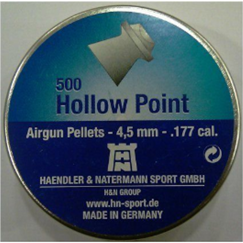 H&N Hollow Point 4.5 mm Sa�ma / 500 Adet