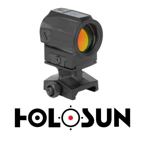 Holosun SCRS RD MRS Solar Red Dot (2 MOA & 65 MOA Circle)