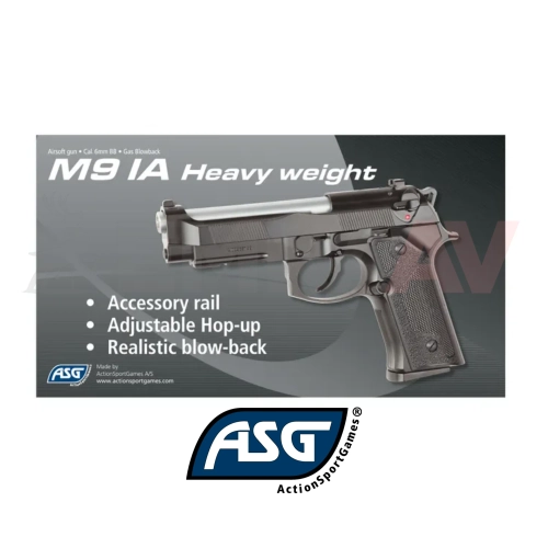 Asg F92 M9 IA Blowback Airsoft Tabanca 14835