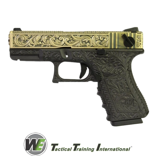 We Glock 23 Ivory Grav�rl� Airsoft Tabanca (6mm)