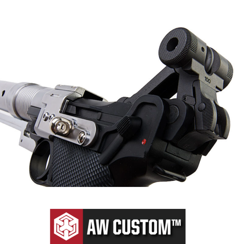 AW Custom 6'' Luger P08 Bull Barrel Gas Blowback Airsoft Tabanca (6mm)