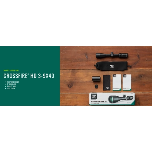 Vortex Crossfire HD 3-9x40 SFP Dead-Hold 2A BDC T�fek D�rb�n� (MOA)