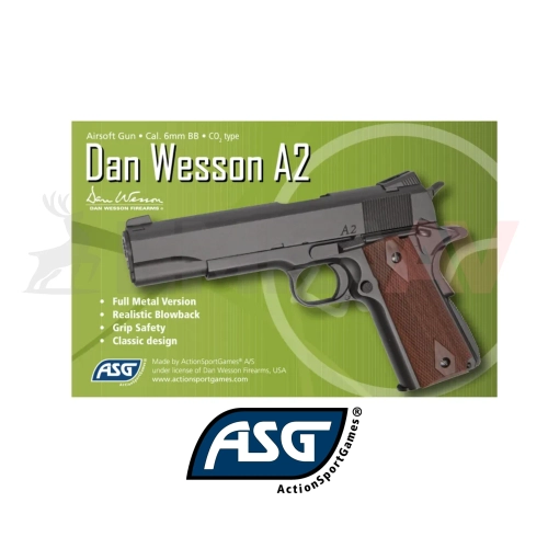 ASG Dan Wesson A2 Blowback Airsoft Tabanca 19574
