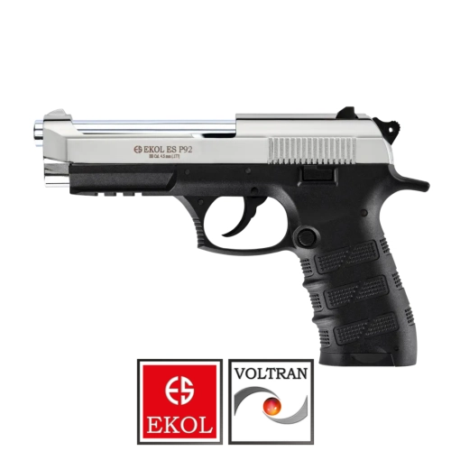 Ekol ES P92 Polimer Parlak Beyaz Haval� Tabanca