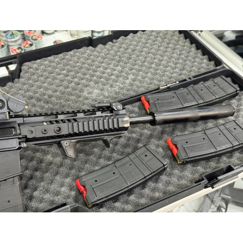 2.EL / Aksa Crossfire T-14 Mini Siyah �arj�rl� Av T�fe�i