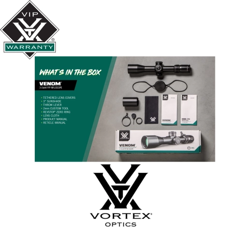 Vortex Venom 3-15x44 FFP EBR-7C Tfek Drbn (MRAD)